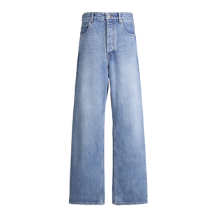 【高品质版本】VUJADE 009 水洗浅蓝直筒baggy牛仔裤kenijima裤子