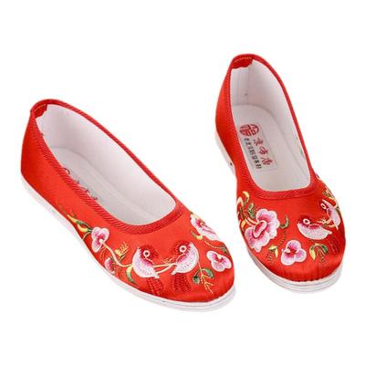 老北京民族风千层底手工布鞋包邮