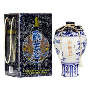 【官方旗舰店】丽春黄酒八年丽春2.5L坛装酒花雕酒正宗绍兴老酒