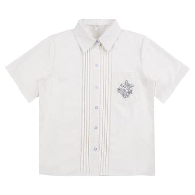 jk短袖春夏季性价比高原创刺绣