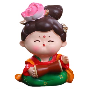 洛阳文创纪念品大唐仕女小摆件河南特产特色伴手礼旅游送朋友礼物