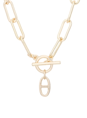 项链国内代购猪鼻扣ins冷淡风