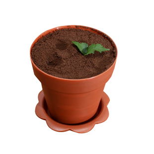 80个装木糠杯蛋糕杯子花盆型蛋糕杯盆栽杯送铲子吃土杯送盖子勺子