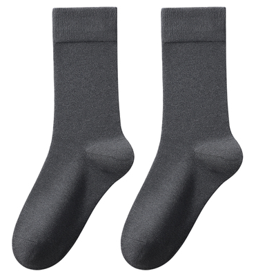 浪莎加大码袜子男纯棉中筒袜