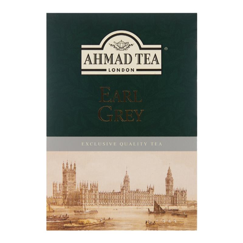 AHMADTEA亞曼格雷伯爵紅茶散茶葉500g進(jìn)口餐飲奶茶烘焙量大商用
