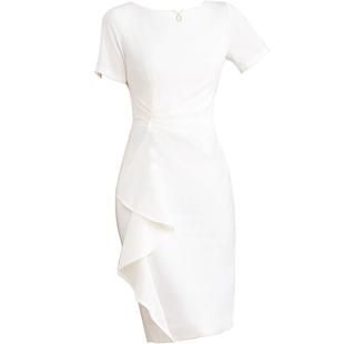 2025春季新款时尚气质百搭西装连衣裙路演主持人婚庆司仪礼服裙子