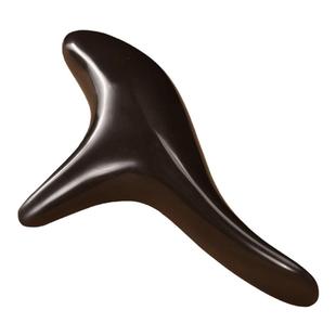 砭石三角雀足底穴位脚底按摩器刮痧点穴刮地脚筋板足疗棒子锥神器