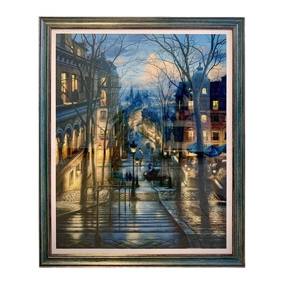 拼图专用框实木简约送有机玻璃