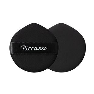 piccasso韩国黑色水光气垫粉扑水滴型鼻梁下巴密实柔软服帖一枚装