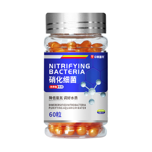 硝化细菌鱼缸专用硝化菌胶囊浓缩活菌干粉养鱼净水剂水族消化细菌