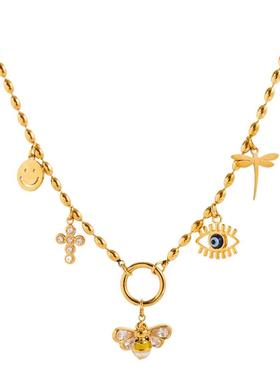 小蜜蜂项链女轻奢高级感