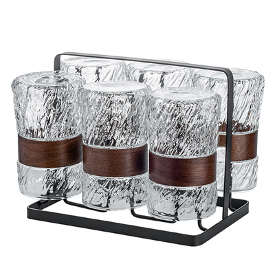 高颜值玻璃水杯套装家用待客茶具