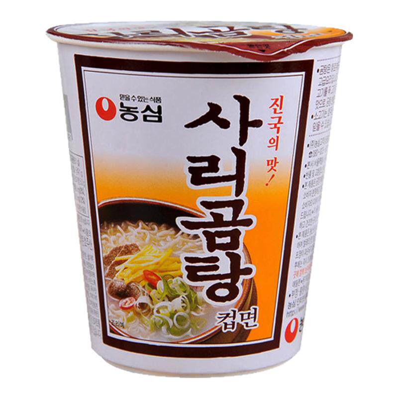 韩国进口农心牛骨面小杯方便面