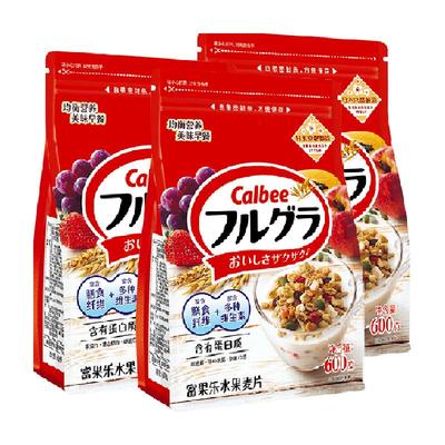 卡乐B水果麦片600g×3袋