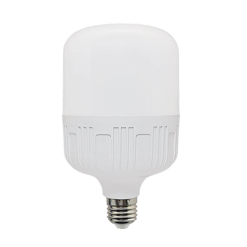 led灯泡超亮E27螺口20W40W大功率工厂车间家用卡口防水照明节能灯