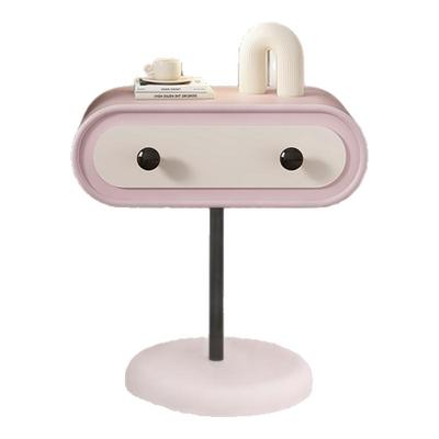 儿童床头柜创意男女孩粉蓝色