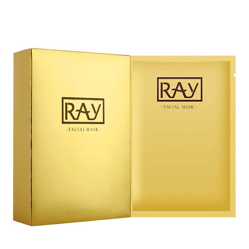 泰国原装芮一ray蚕丝补水面膜抗皱淡斑亮肤保湿嫩白紧致舒缓膜贴