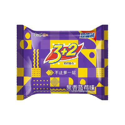 康师傅苏打夹心蓝莓味饼干375g