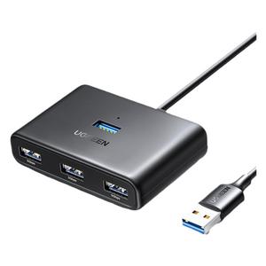 绿联usb分线器扩展器插头多口多接口转换器延长线集线器笔记本台式3.0hub转接器U盘供电typec拓展坞电脑配件