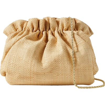 【新年礼物】Loeffler Randall女拉菲草手拿包