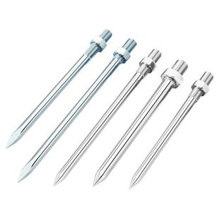 304/201管卡钉不锈钢钉抱箍钉子PVC管箍墙钉加长螺杆卡箍吊杆直杆