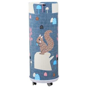 圆柱空气净化器罩弹力全包圆形取暖器电暖气暖风机空调扇防尘罩