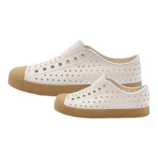 超好看native亲子洞洞鞋有足弓休闲女鞋儿童塑料凉鞋新款涉水雨鞋