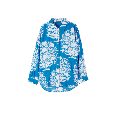 长袖衬衫CALZEDONIA复古翻领