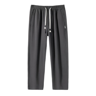 回力纯棉直筒宽松休闲裤工装长裤