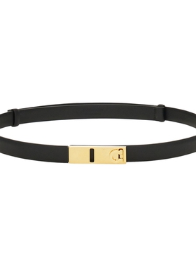 【24期免息】FERRAGAMO菲拉格慕女士Hug可调式皮带1.8厘米宽