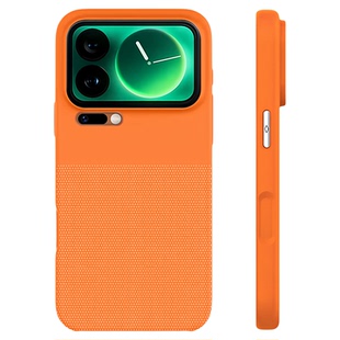 EC石英砂保护壳适用小米17ultra手机壳磁吸散热小米17ProMax保护套超薄磨砂肤感17u全包TPU软边石灰岩防摔壳