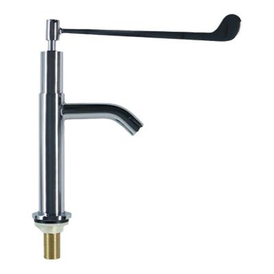 正品埃美柯加长手柄面盆龙头长开