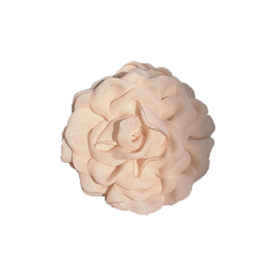 Caro同款干枯玫瑰花朵发夹女后脑勺盘发抓夹鲨鱼夹子发卡发饰头饰