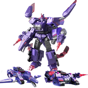 量子战队2恐龙守护紫露魔风战魂合体变形机器人金刚男孩玩具礼物9