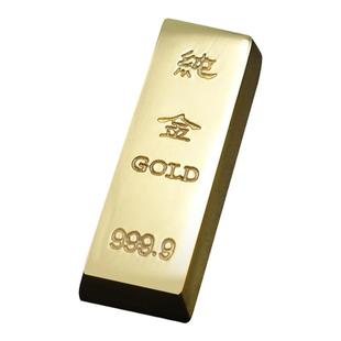 定制仿真金条铜镀金金砖金店假金块超大活动手抓大金条10公斤道具