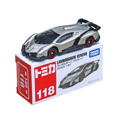 TOMY多美卡合金车仿真兰博基尼118号小汽车模型车模儿童玩具车