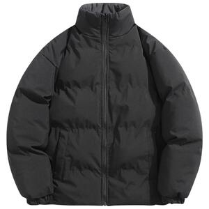 2024年冬季新款加厚棉服情侣潮牌ins立领面包服宽松棉衣男女外套