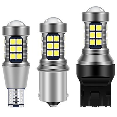 倒车灯超亮LED灯泡流氓辅助灯T15