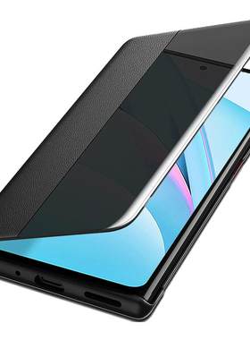 适用华为nova8手机壳nove8pro保护皮套5G全包镜头ANG一AN00素皮侧窗por防摔BRQ外壳novo男女nowa个性note新款