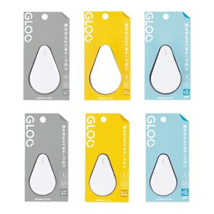 日本KOKUYO国誉GLOO点点胶可换芯双面胶 手帐粘贴手工创意胶带DIY