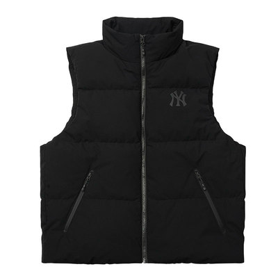 MLB男女装羽绒马甲新款运动服