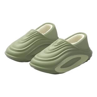 医用手术室包跟防水女款棉拖鞋秋冬季外穿2025新款厚底保暖棉鞋男