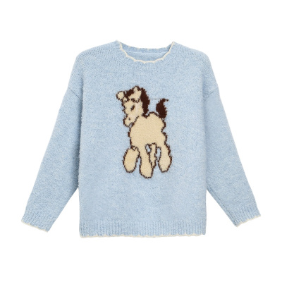 Livheartkids绵羊毛女大童毛衣女