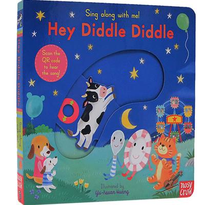 童谣纸板机关操作书进口英文原版