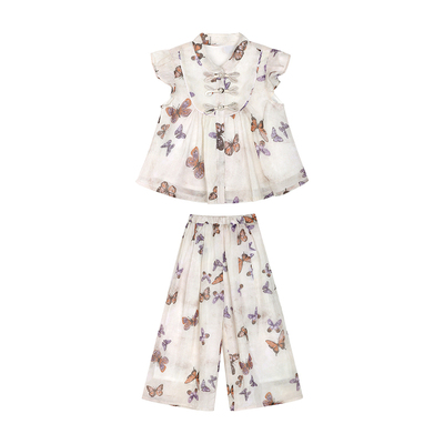 小O宝Okids童装夏季新品套装国风