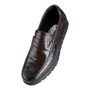 金利来官方正品男士真皮乐福鞋套脚软底商务休闲皮鞋一脚蹬懒人鞋