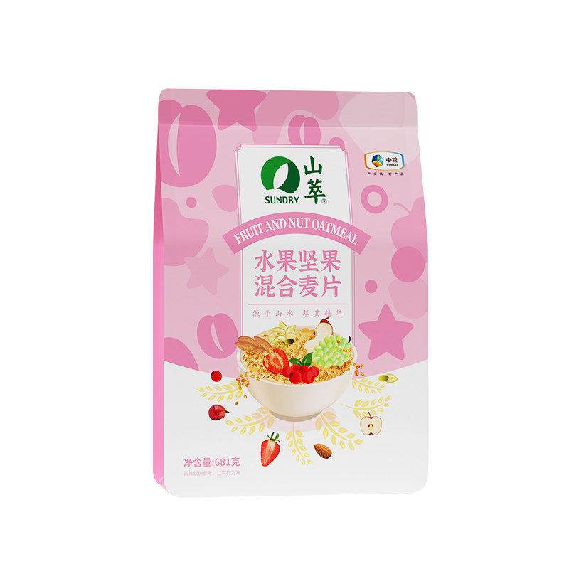 中粮山萃水果坚果混合燕麦片681g