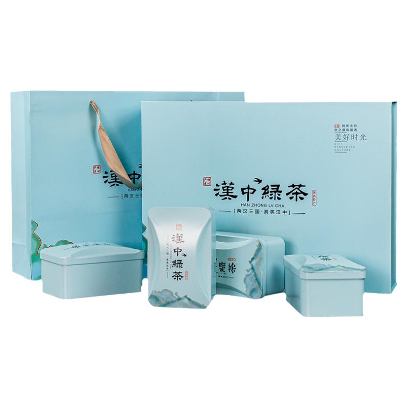 汉江春2026新茶炒青特级陕西特产茶叶春茶西乡炒青明前礼盒装400g