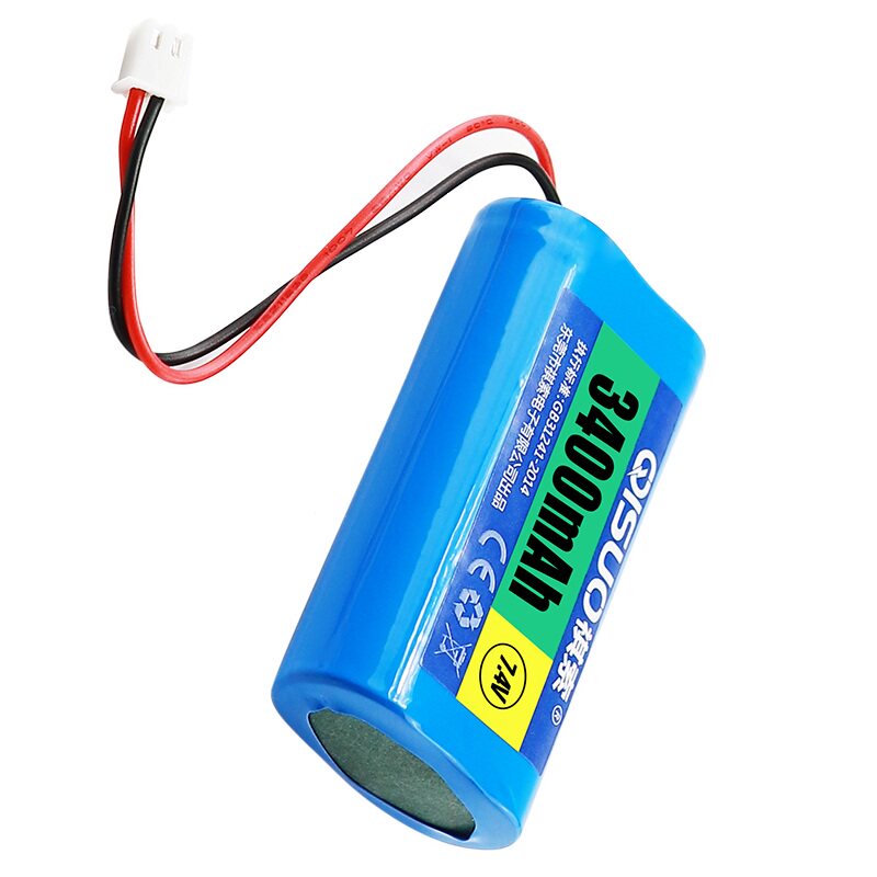 祺索7.4v锂电池组18650扩音器看