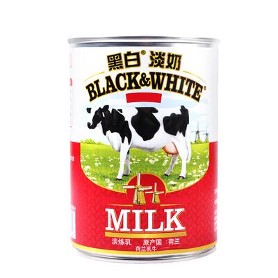 全脂黑白淡奶进口港式奶茶原料